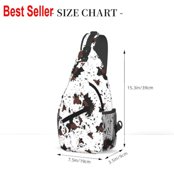 Polyester Sling Backpack Crossbody Bag Adjustable Strap Casual Daypack main image 6